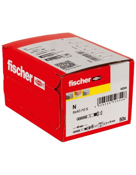 TACO CLAVO N6X40/10 S 50 UNDS