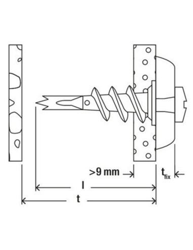 TACO PLADUR GK 100 UNDS