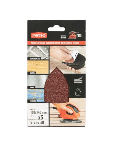 5 PATINES B&D"MOUSE" 6 AGUJ.100X140 G80