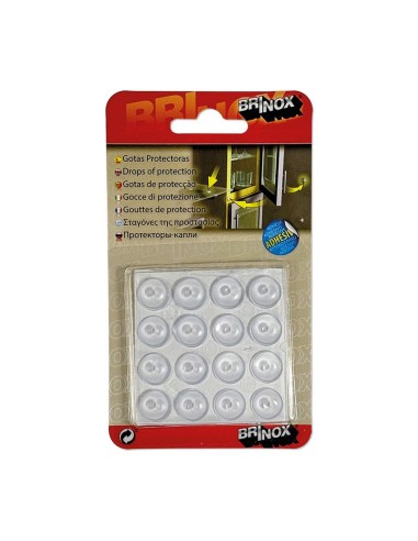 GOTAS PROTECTORAS ADHESI. Ø12MM. TRANSPA