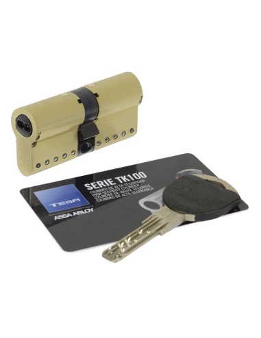 CILINDRO SEG.TK100. 30x30MM LATON TESA.
