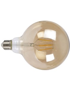 LAMP.LED FILAM.GLOBO G125  6W 2500K VINT 2