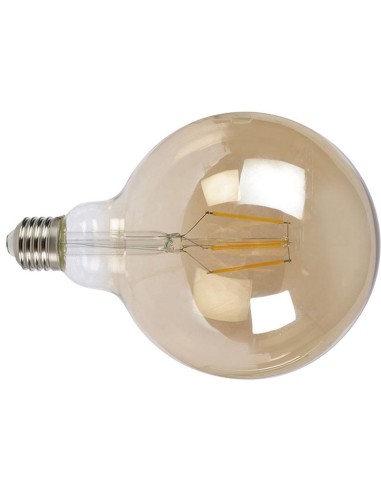 LAMP.LED FILAM.GLOBO G125  6W 2500K VINT