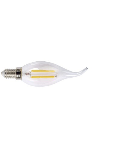 LAMP.LED FILAM.VELA  DEC.E14 4W 2700K TR