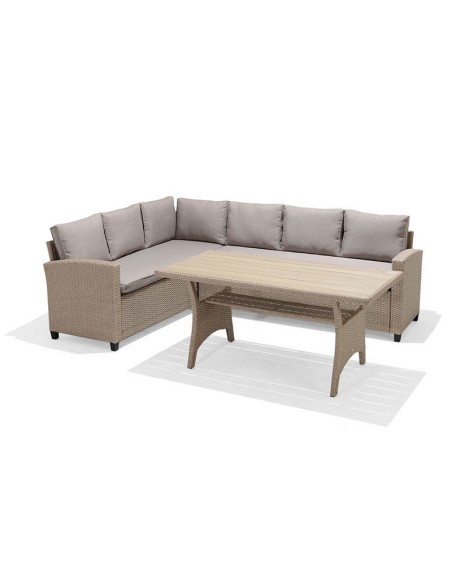 SET CONJUNTO RATÁN RINCONERO + MESA ALTA