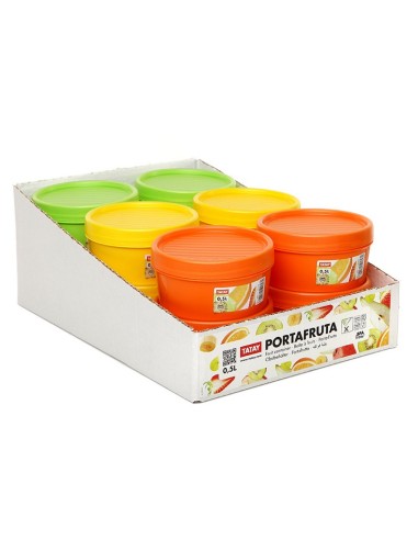 PORTAFRUTAS TWIST 0,5L. COL. SUR. TATAY