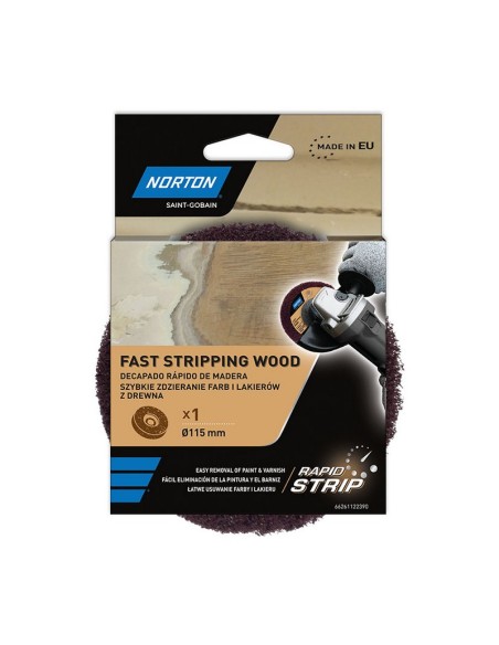 DISCO NO TEJIDOS RAPID STRIP MAD.115 MM.