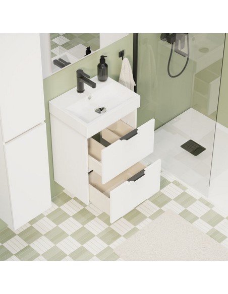 CONJUNTO LAVAM. ARTYSAN 45 SLIM BLANCO