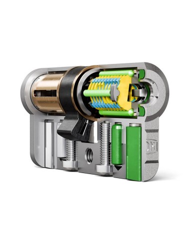 CILINDRO SEGURID. DIAK 30X40MM NIQ DOM