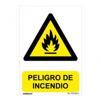 SEÑAL PELIGRO DE INCENDIO...