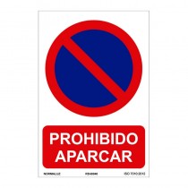 SEÑAL PROHI APARCAR PVC...