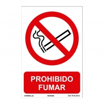 SEÑAL PROHI FUMAR PVC 0,7MM...