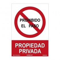 SEÑAL PROHI PASO PROPIEDAD...