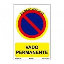 SEÑAL PROHIBID VADO...