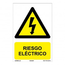 SEÑAL RIESGO ELECTRICO PVC...