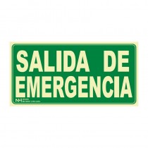 SEÑAL SALIDA DE EMERGENCIA...