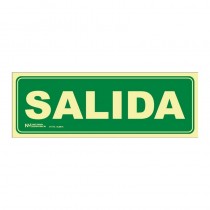 SEÑAL SALIDA PVC 1MM CLASE...