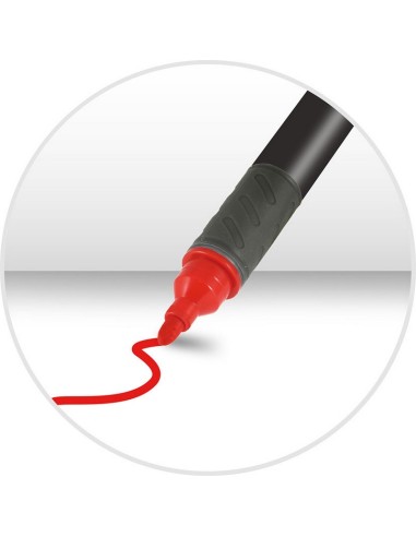 ROTULADOR PERMANENTE P.REDONDA ROJO