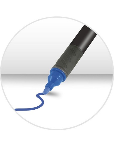 ROTULADOR PERMANENTE P.REDONDA AZUL