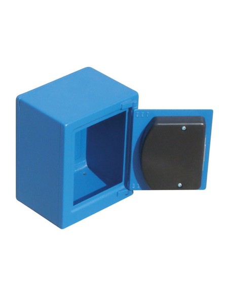 HUCHA CAJA FUERTE INFANTIL AZUL