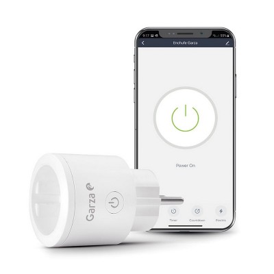 ENCHUFE INTELIGENTE SMART WIFI GARZA 2UN