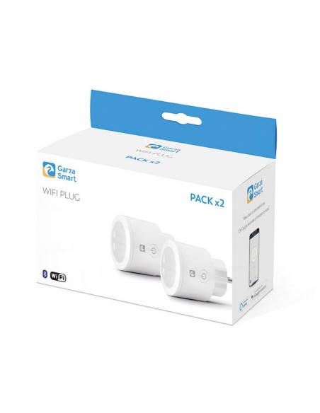 ENCHUFE INTELIGENTE SMART WIFI GARZA 2UN