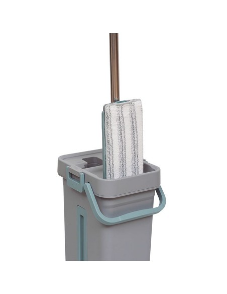 CUBO+MOPA ESCURREFACIL 2 CUBETAS GRIS