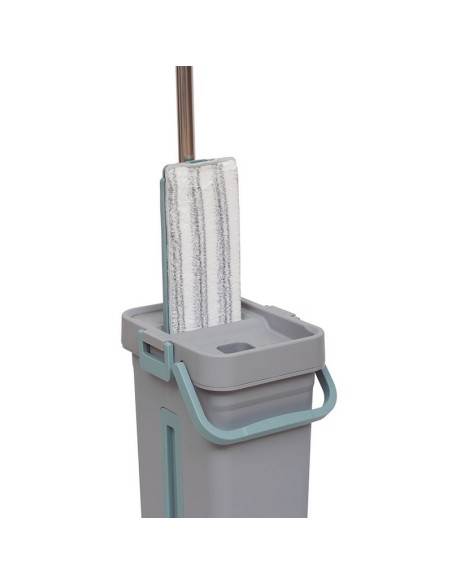 CUBO+MOPA ESCURREFACIL 2 CUBETAS GRIS