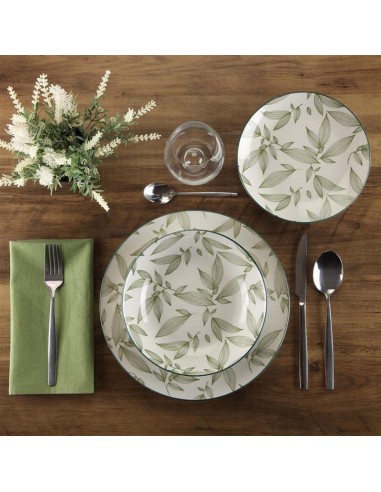 VAJILLA 18 PIEZAS OLIVE