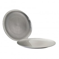 BAJO PLATO 33 CM. PLATA