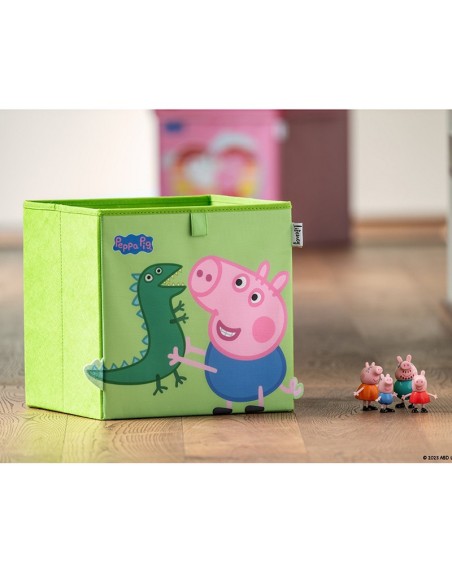 CAJA ORDENACION GEORGE Y DINO 33X33CM.