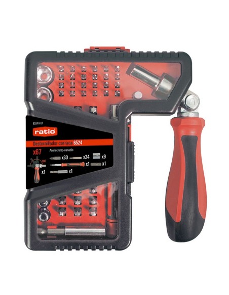 DESTORNILLADOR 67EN1 CARRACA RATIO