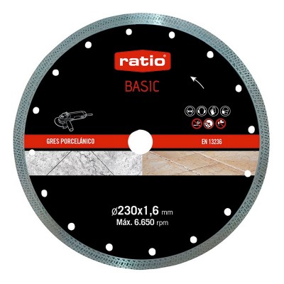 DISCO TURBO PORCELANICO Ø230 BASIC RATIO