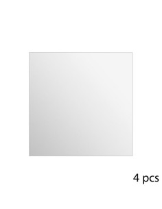 JGO.4 ESPEJOS CUADRADOS ADHES.30X30CM.
