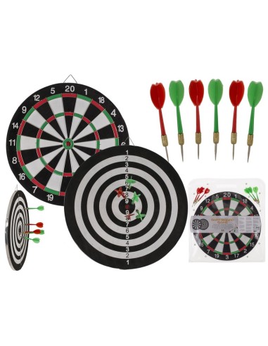 DIANA PARED DOBLE CARA 6 DARDOS OOTB