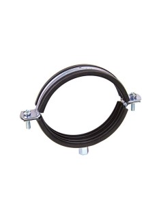 Abrazadera metálica reforzada isofónica M8+M10 tipo RI Ø 48