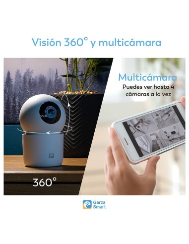 CAMARA 360 WIFI 1440P BLANCO