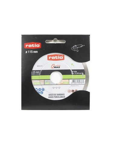 DISCO DIAMANTE PORCELAN.FAST/CLEAN 115MM