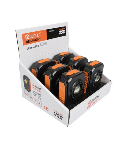 EXPOSITOR 6 LINTERNAS DUOLEC R019