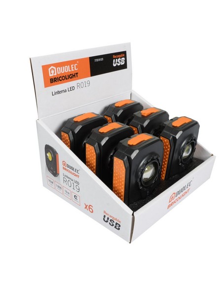 EXPOSITOR 6 LINTERNAS DUOLEC R019