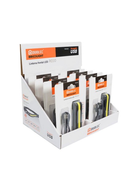 LINTERNAS FRONTAL LED DUOLEC R010