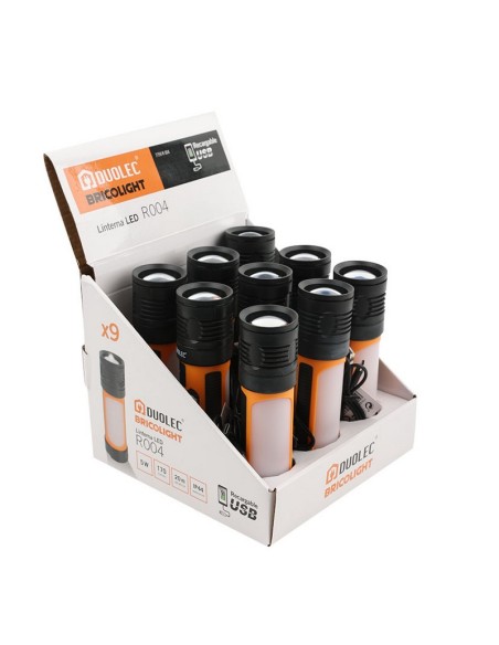 EXPOSITOR 9 LINTERNAS DUOLEC R004