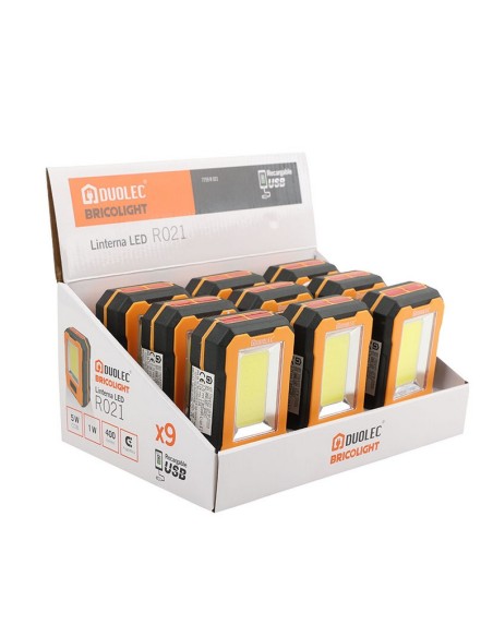 EXPOSITOR 9 LINTERNAS DUOLEC R021