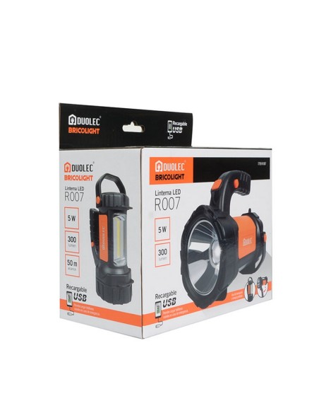 LINTERNA LED DUOLEC BRICOLIGHT R007