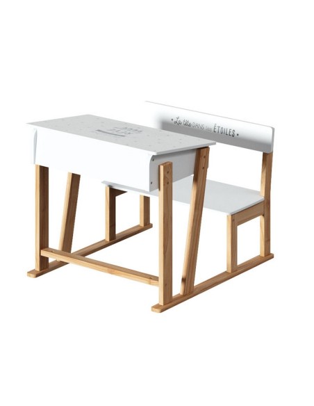 PUPITRE INFANTIL MADERA BLANCO