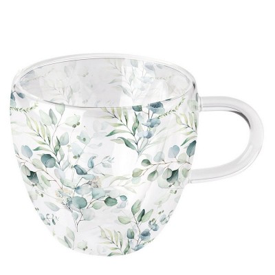 SERIE EUCALIPTUS. TAZA CRISTAL 200 ML