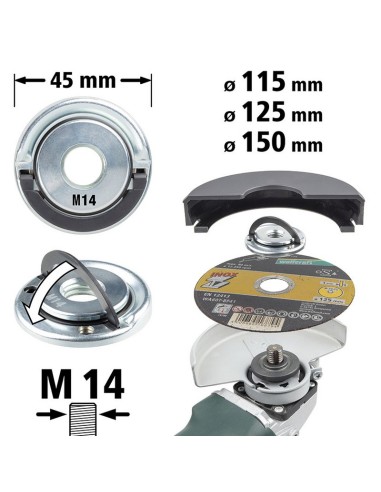 TUERCA DE FIJACIÓN RÁPIDA P/AMOLAD.