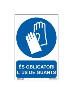 SEÑAL OBLIGATORI US DE GUANTS