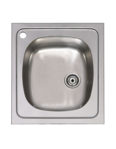 FREGADERO INOX 1S PRÁCTIC S/ARES 45x51