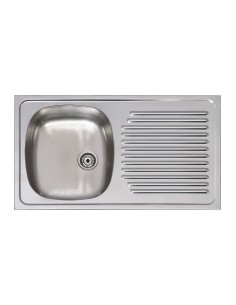 FREGADERO INOX 1S PRÁCTIC S/ARES 80X51